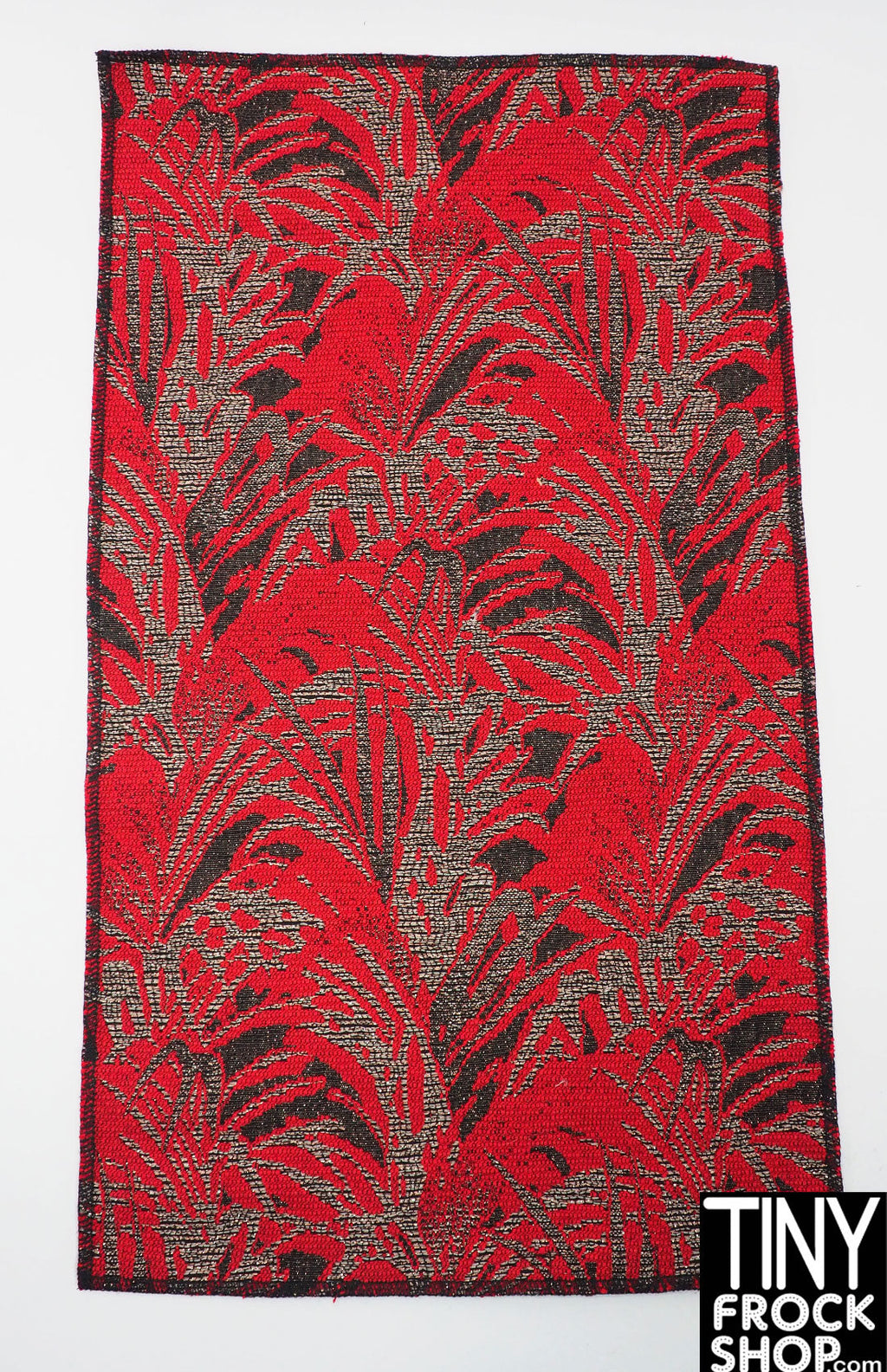 12" Fashion Doll Leaf 2 Sided Area Rugs by TINY FROCK - 5 Colors