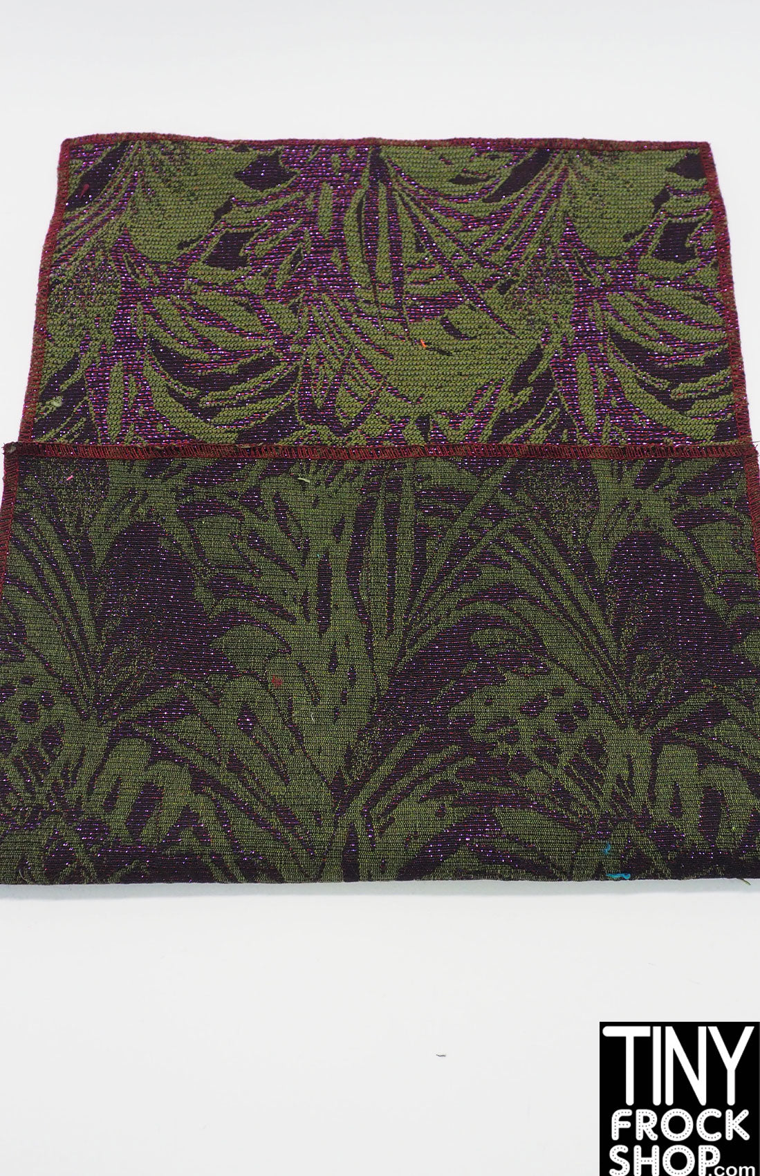 12" Fashion Doll Leaf 2 Sided Area Rugs by TINY FROCK - 5 Colors